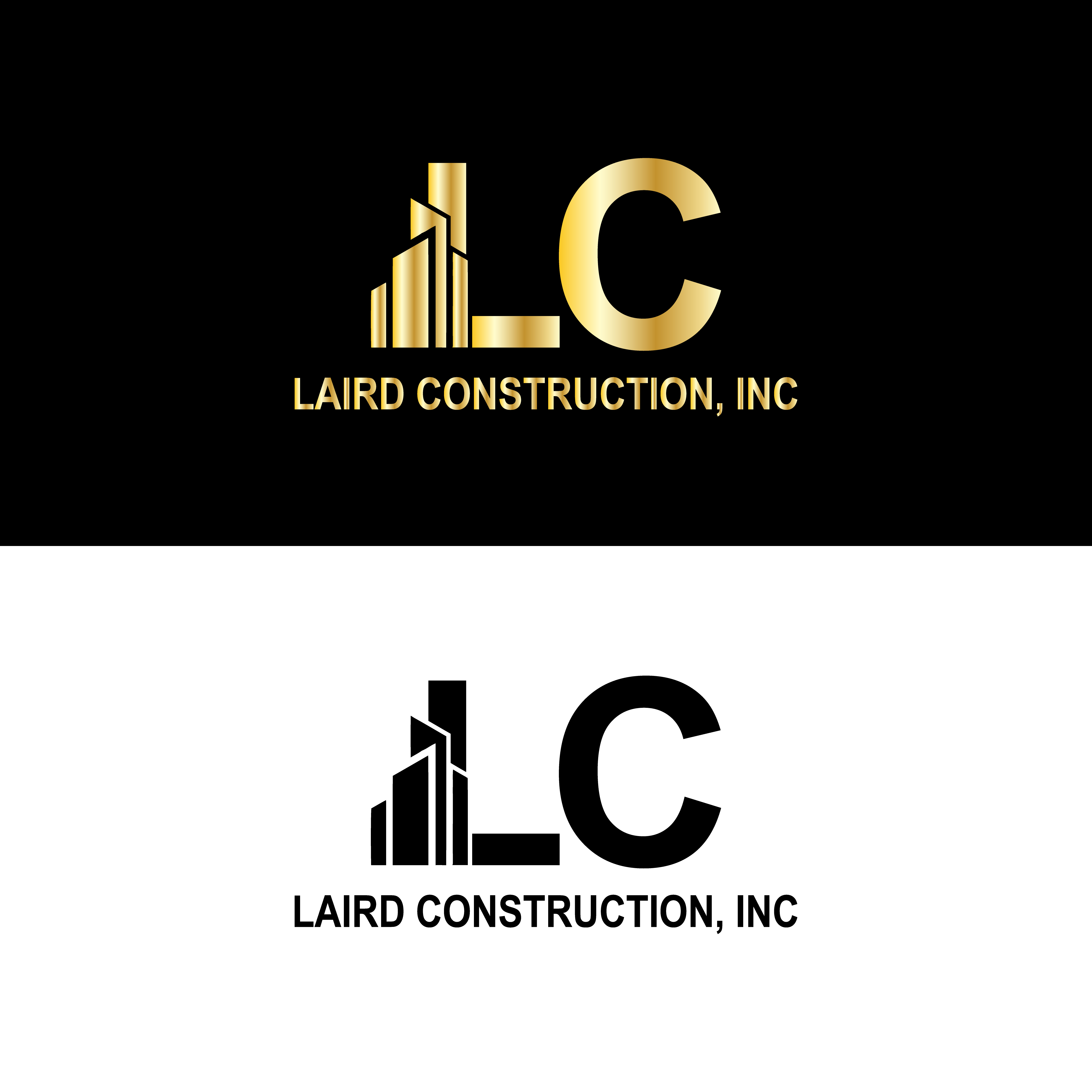 Logo Design by Kainatpro for Laird Construction,  Inc | Design #30954871