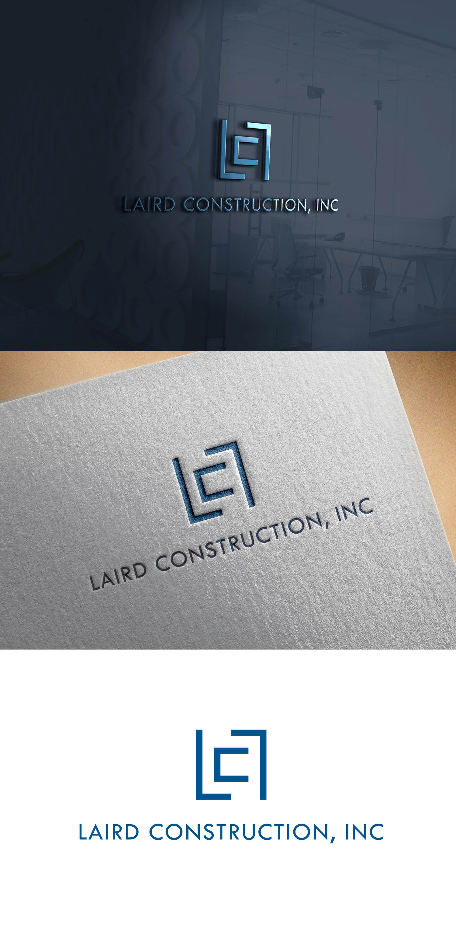 Logo Design by sariaka for Laird Construction,  Inc | Design #30959654