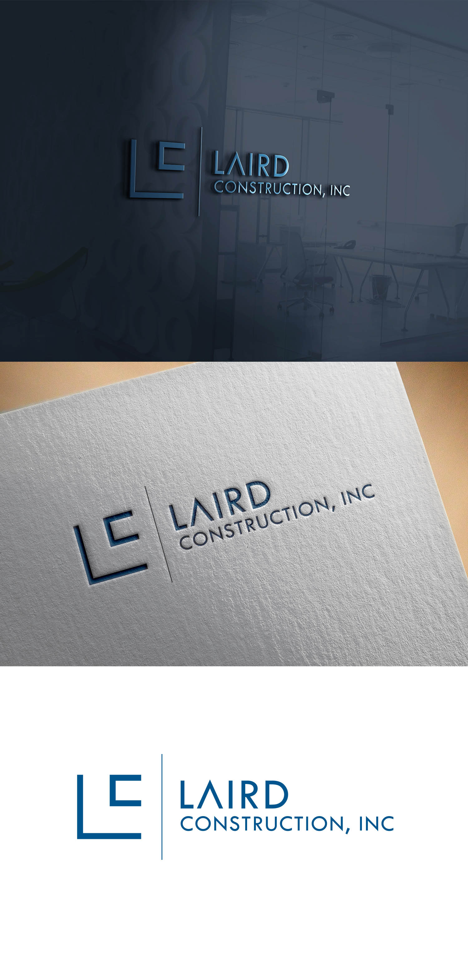 Logo Design by sariaka for Laird Construction,  Inc | Design #30959716