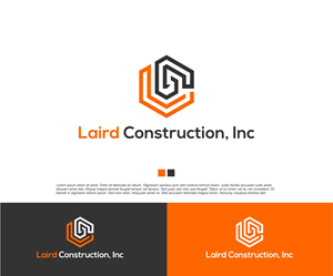 Logo Design by rastf2day for Laird Construction,  Inc | Design: #30956409