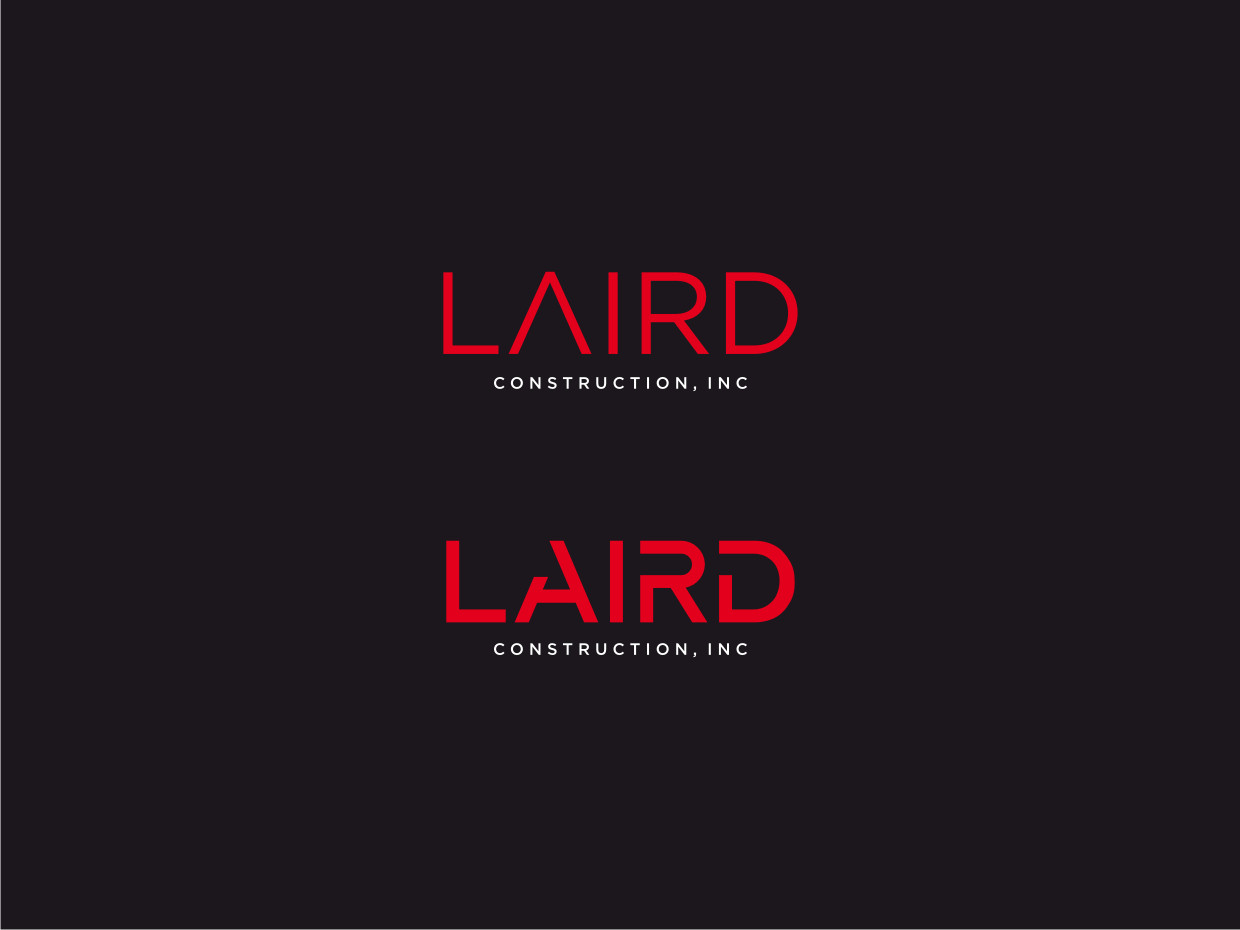 Logo Design by Atvento Graphics for Laird Construction,  Inc | Design #30955737