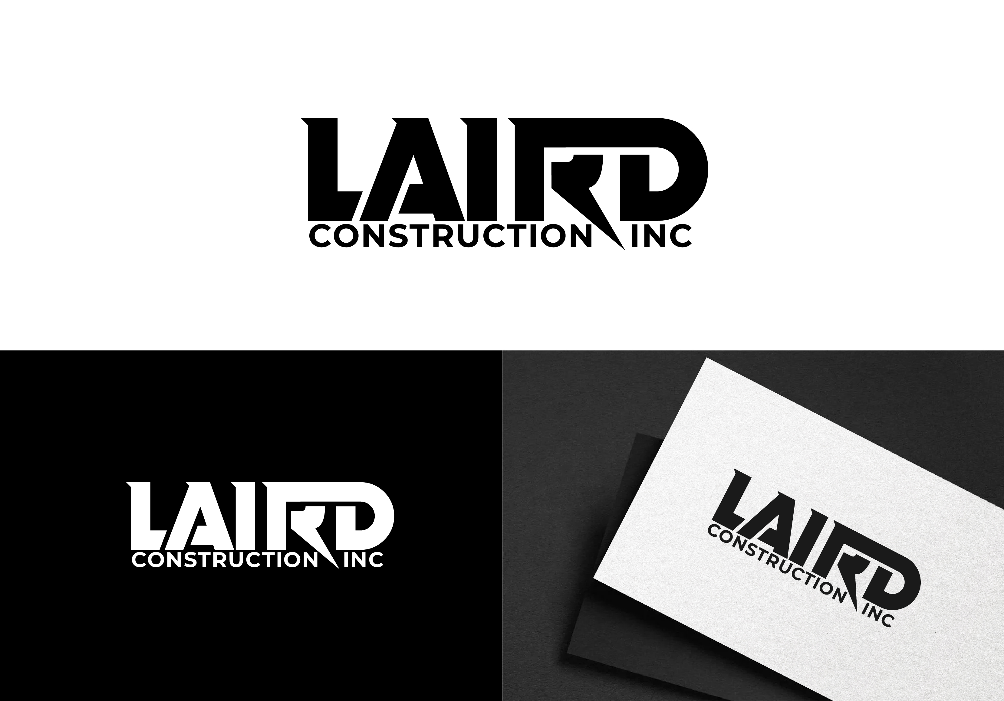 Logo-Design von got2believe für Laird Construction,  Inc | Design #30958085