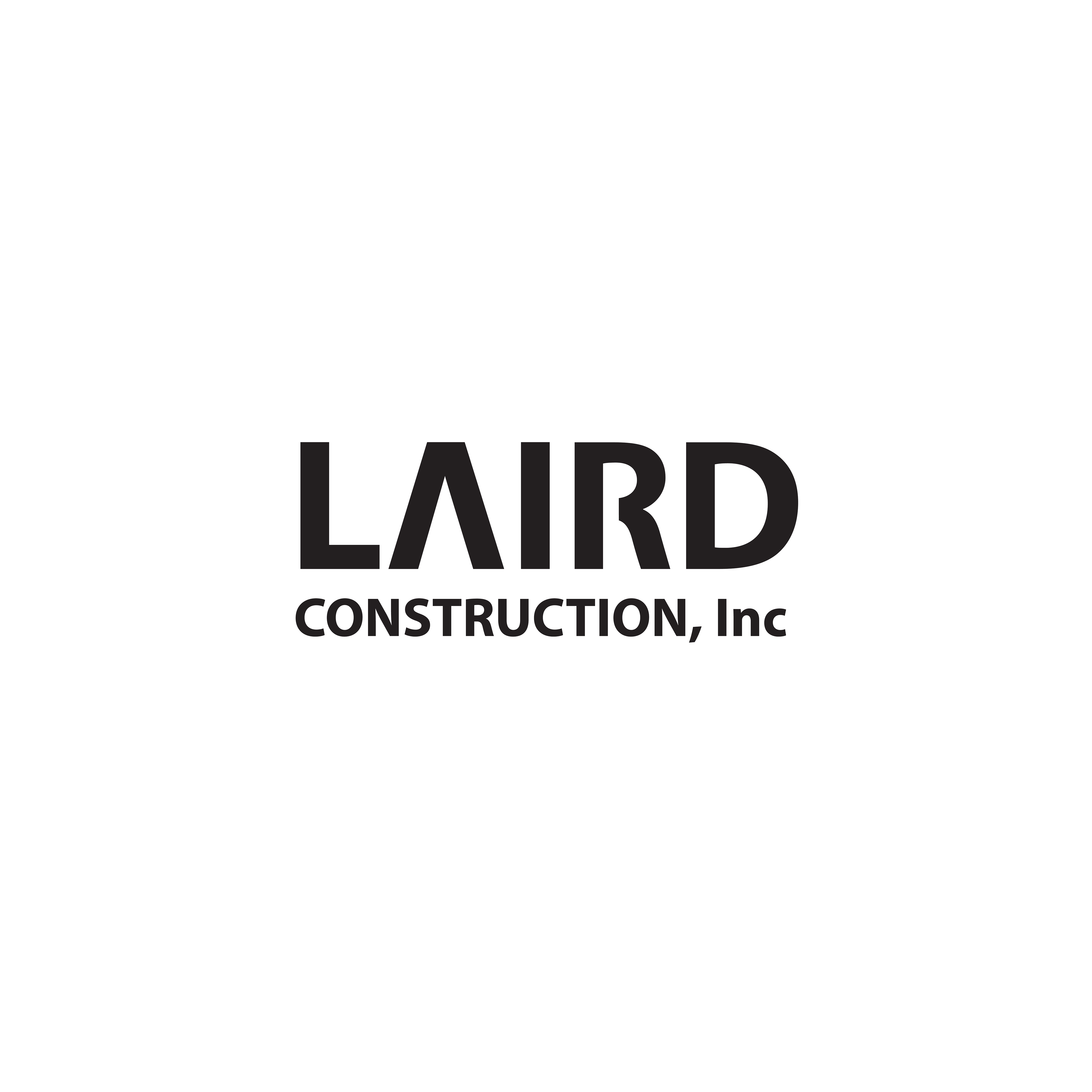 Diseño de Logo por SitikJos para Laird Construction,  Inc | Diseño #30958807