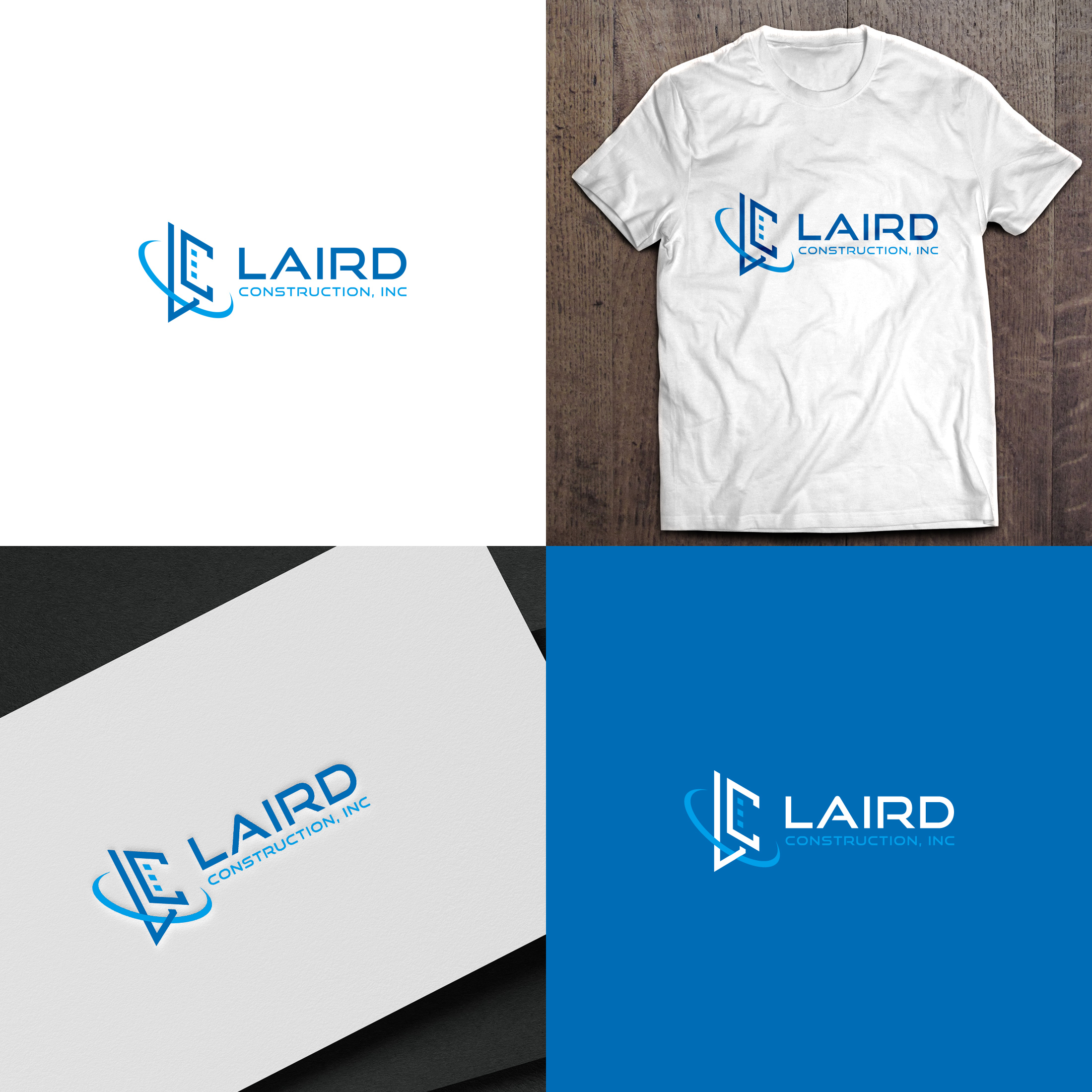 Logo Design by SL Designer for Laird Construction,  Inc | Design #30956289
