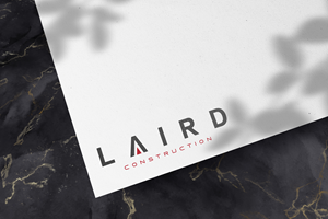 Logo Design by cafemountdesigns for Laird Construction,  Inc | Design: #30957504