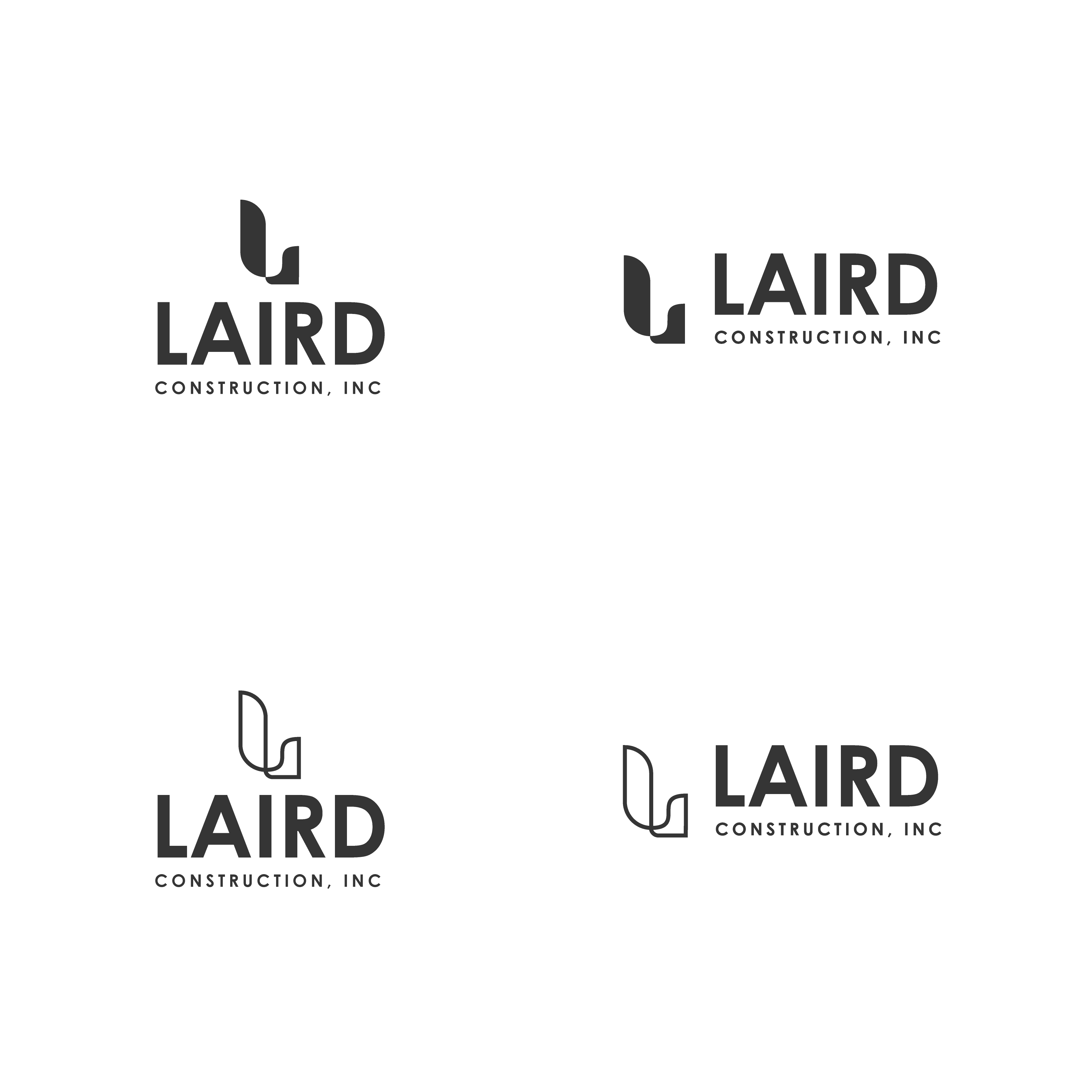 Logo Design by konde.hipe for Laird Construction,  Inc | Design #30958008
