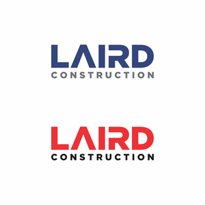 Logo Design by amrino_east for Laird Construction,  Inc | Design: #30952438