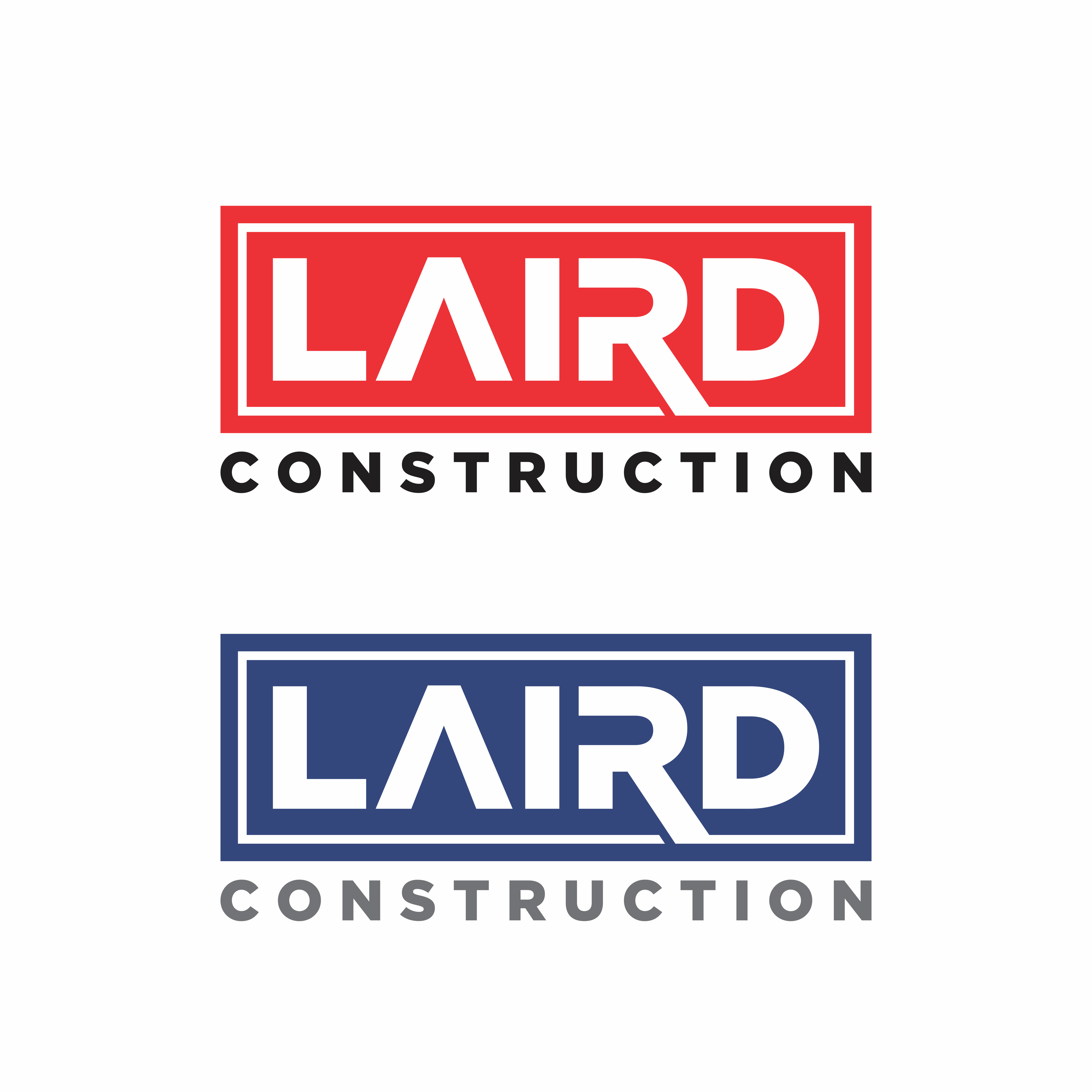 Logo-Design von amrino_east für Laird Construction,  Inc | Design #30952875