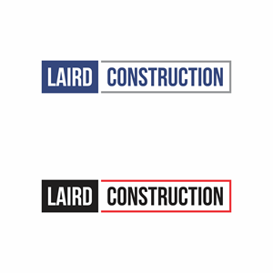 Logo Design by amrino_east for Laird Construction,  Inc | Design: #30980294