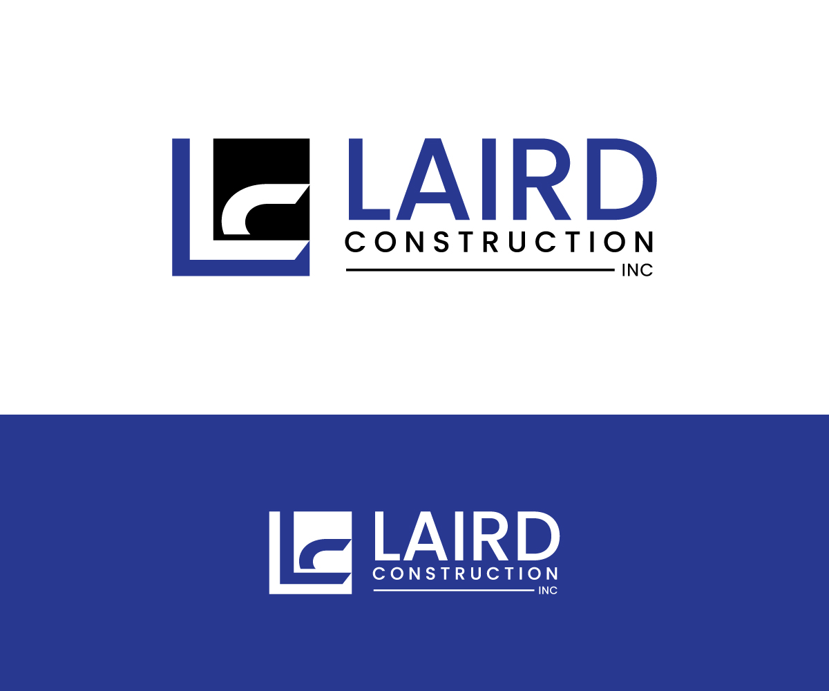 Logo Design by TrisDesign for Laird Construction,  Inc | Design #30967114