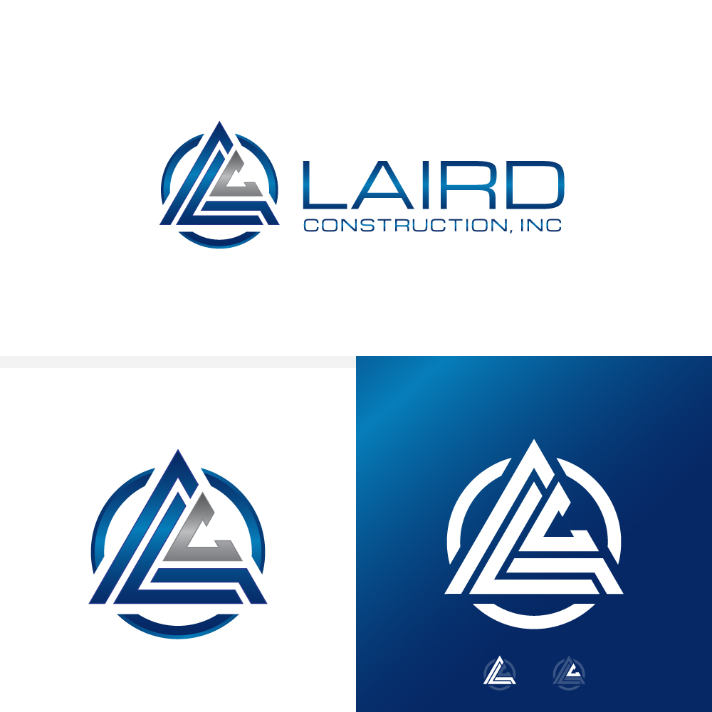 Logo Design by TrisDesign for Laird Construction,  Inc | Design #30991946