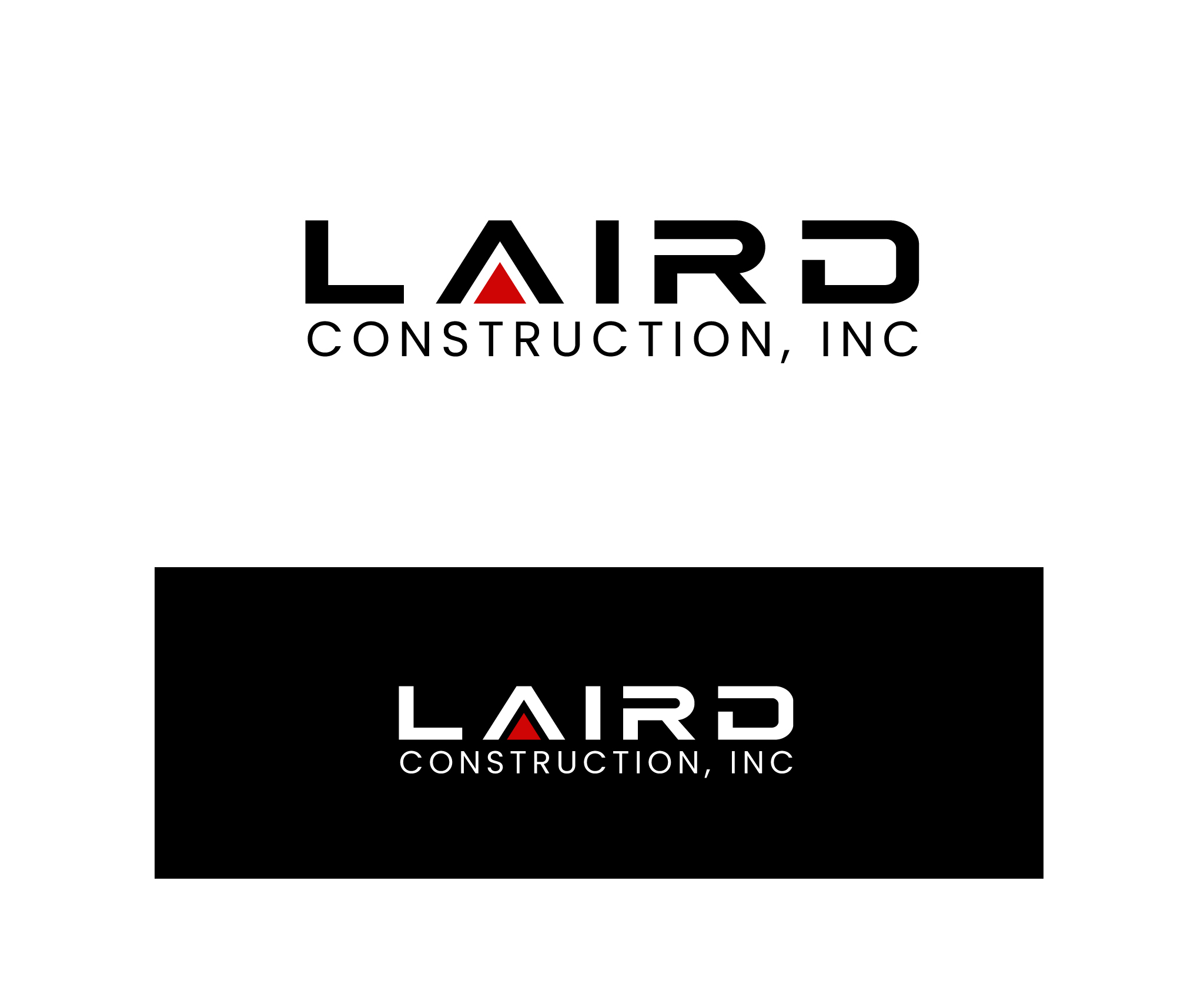 Logo Design by Paras Bali for Laird Construction,  Inc | Design #30968466