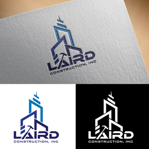 Logo Design by GODDREAMCREATION for Laird Construction,  Inc | Design: #30952597