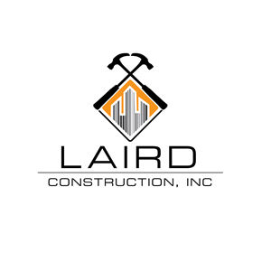 Logo Design by GODDREAMCREATION for Laird Construction,  Inc | Design: #30952771