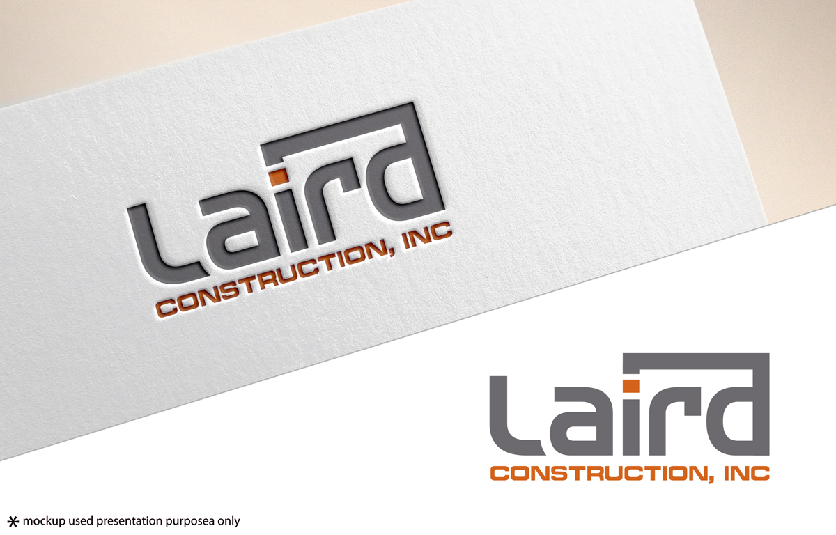 Logo Design by Rubia@ for Laird Construction,  Inc | Design #30954340