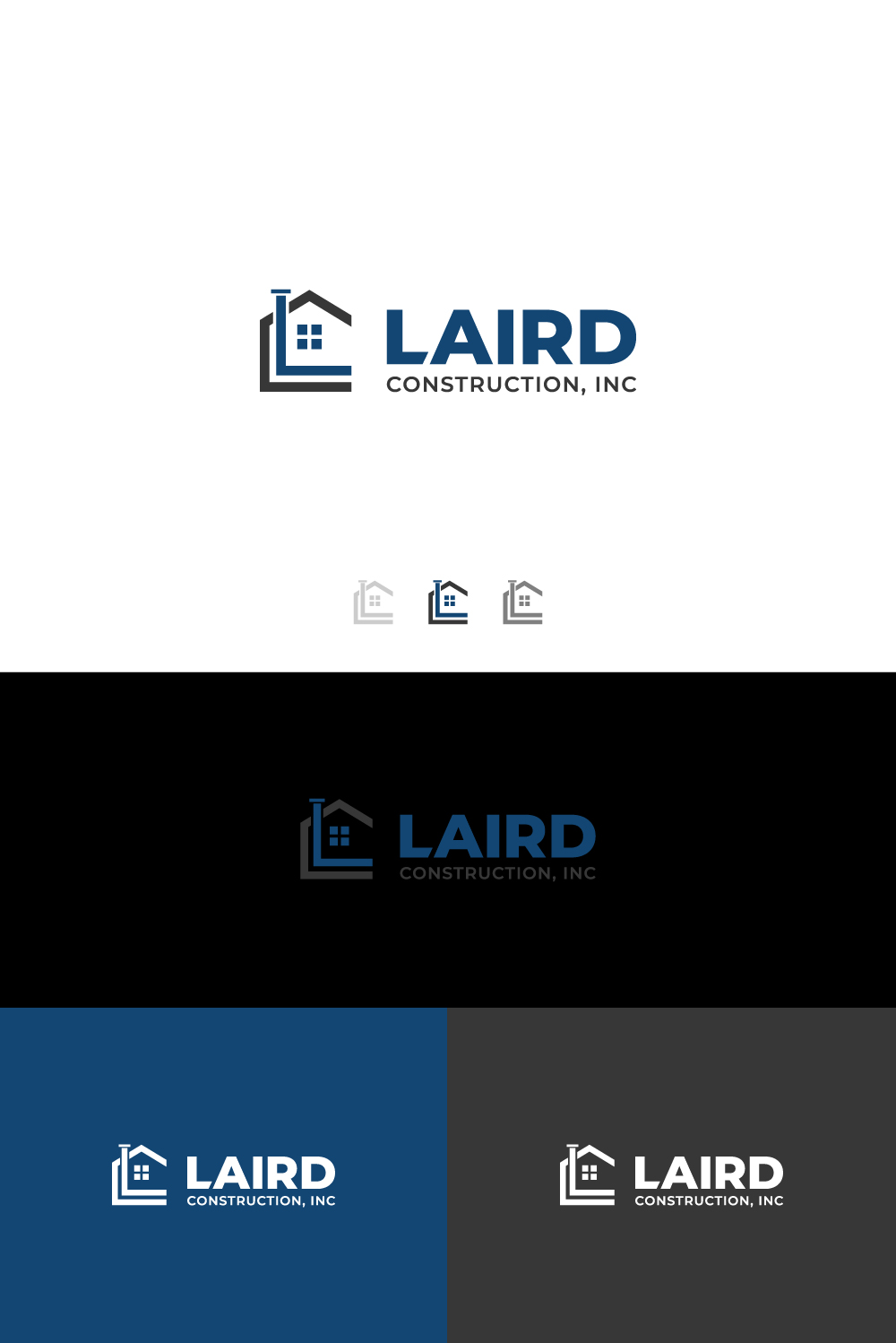 Diseño de Logo por Kavi negi para Laird Construction,  Inc | Diseño #30953950