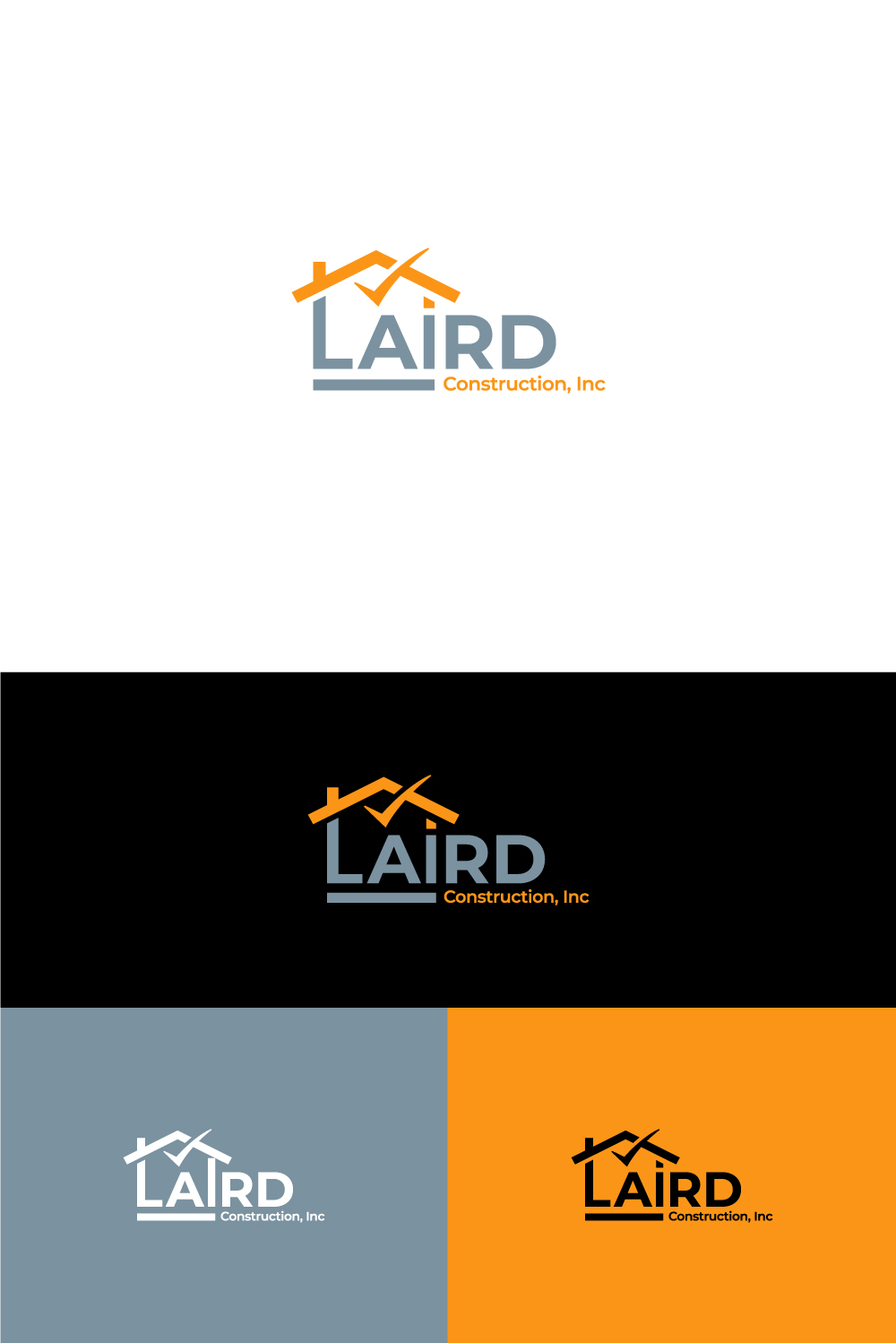 Logo Design by Kavi negi for Laird Construction,  Inc | Design #30954013