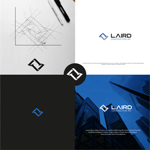 Logo Design by saifysyed Studio for Laird Construction,  Inc | Design: #30964097