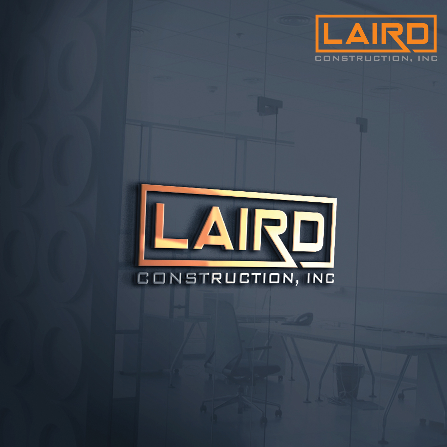 Logo Design by EnaGraph for Laird Construction,  Inc | Design #30955040