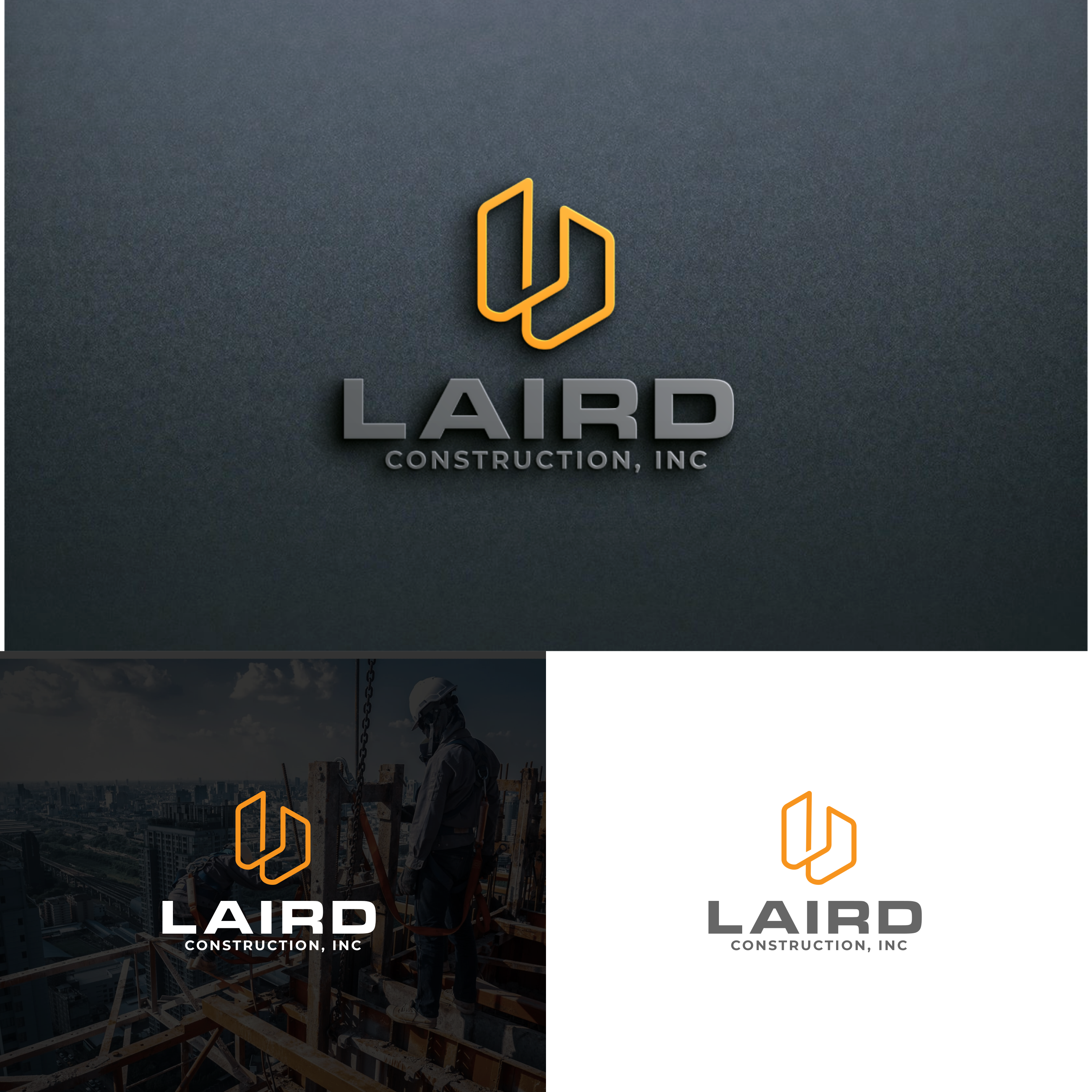 Logo Design by ybmdesign for Laird Construction,  Inc | Design #30968880