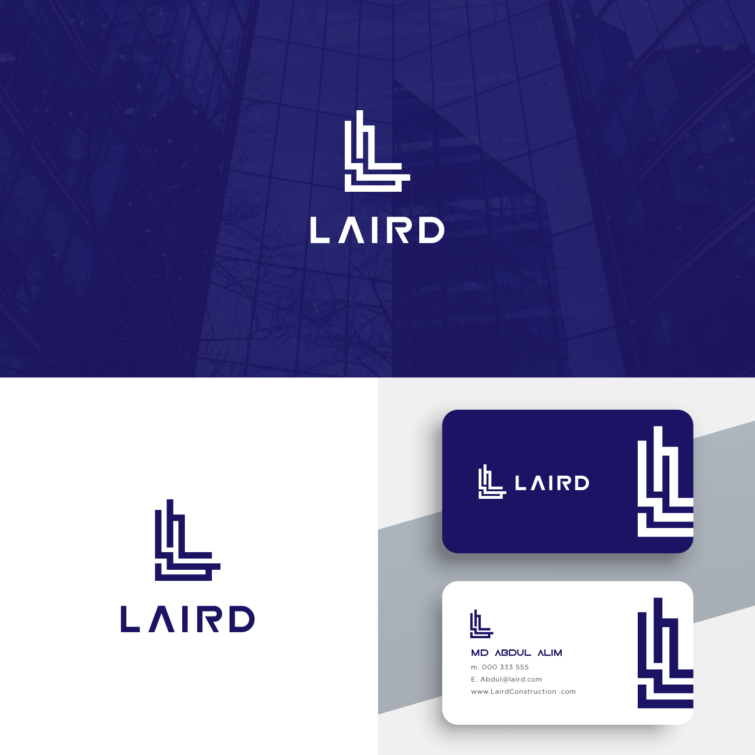 Logo Design by Abdul 20 for Laird Construction,  Inc | Design #30954267