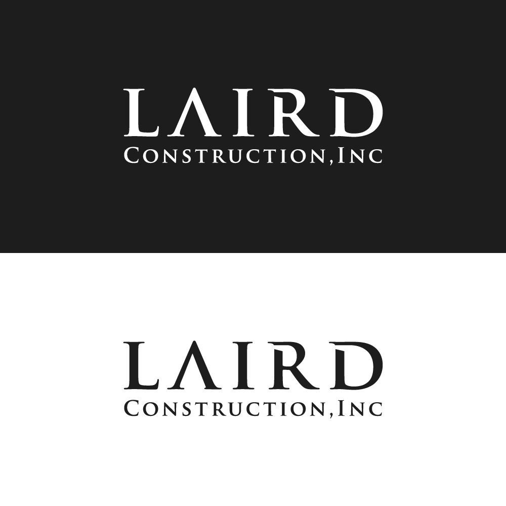 Logo Design by Mofuza for Laird Construction,  Inc | Design #30969631