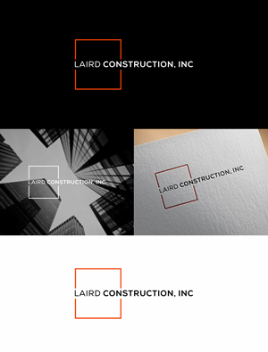 Logo Design by FRAYA DESIGN for Laird Construction,  Inc | Design: #30954976