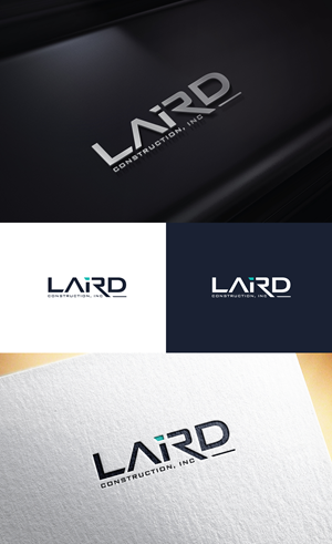 Logo Design by step forward 2 for Laird Construction,  Inc | Design: #30955698