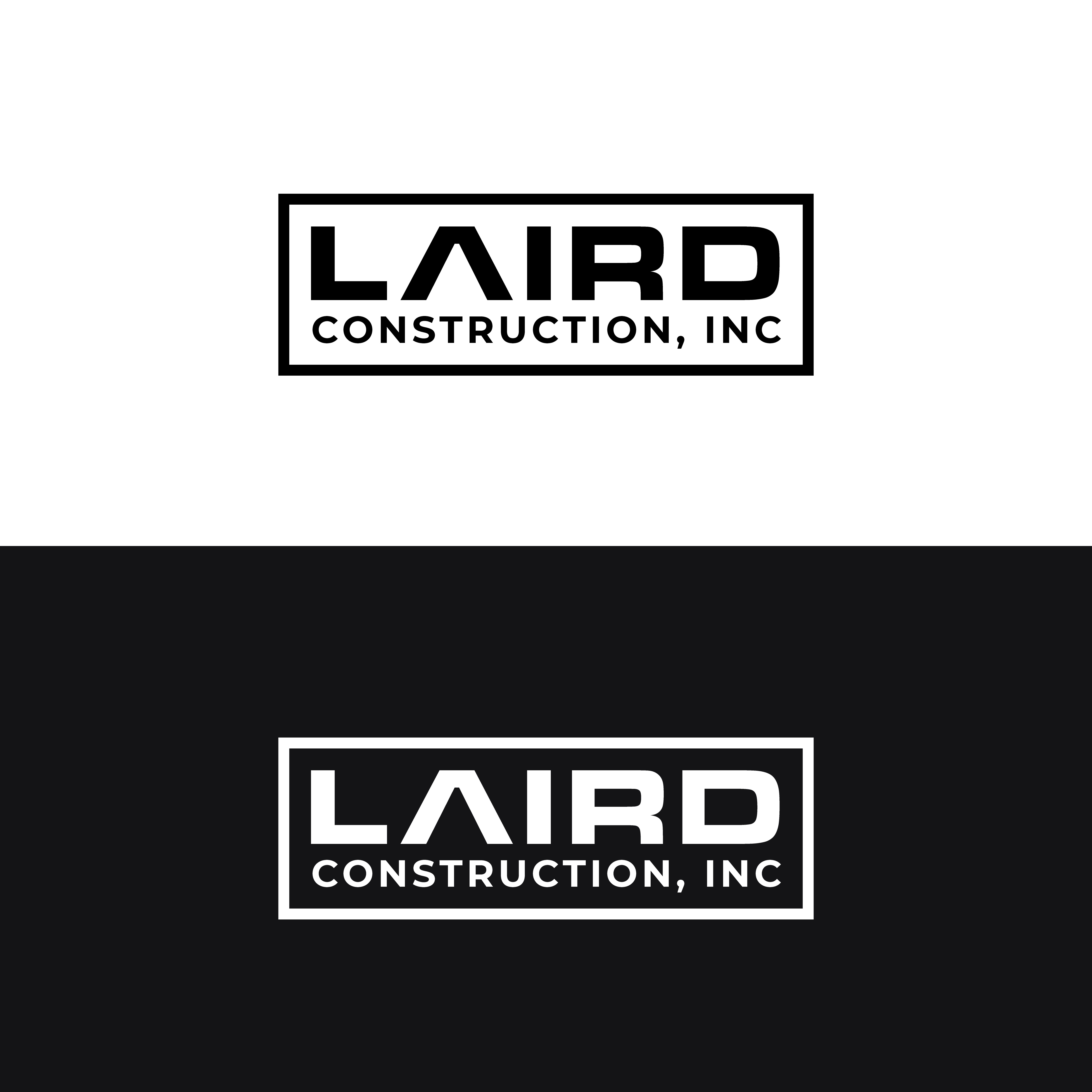 Logo Design by Aldan Design for Laird Construction,  Inc | Design #30969480