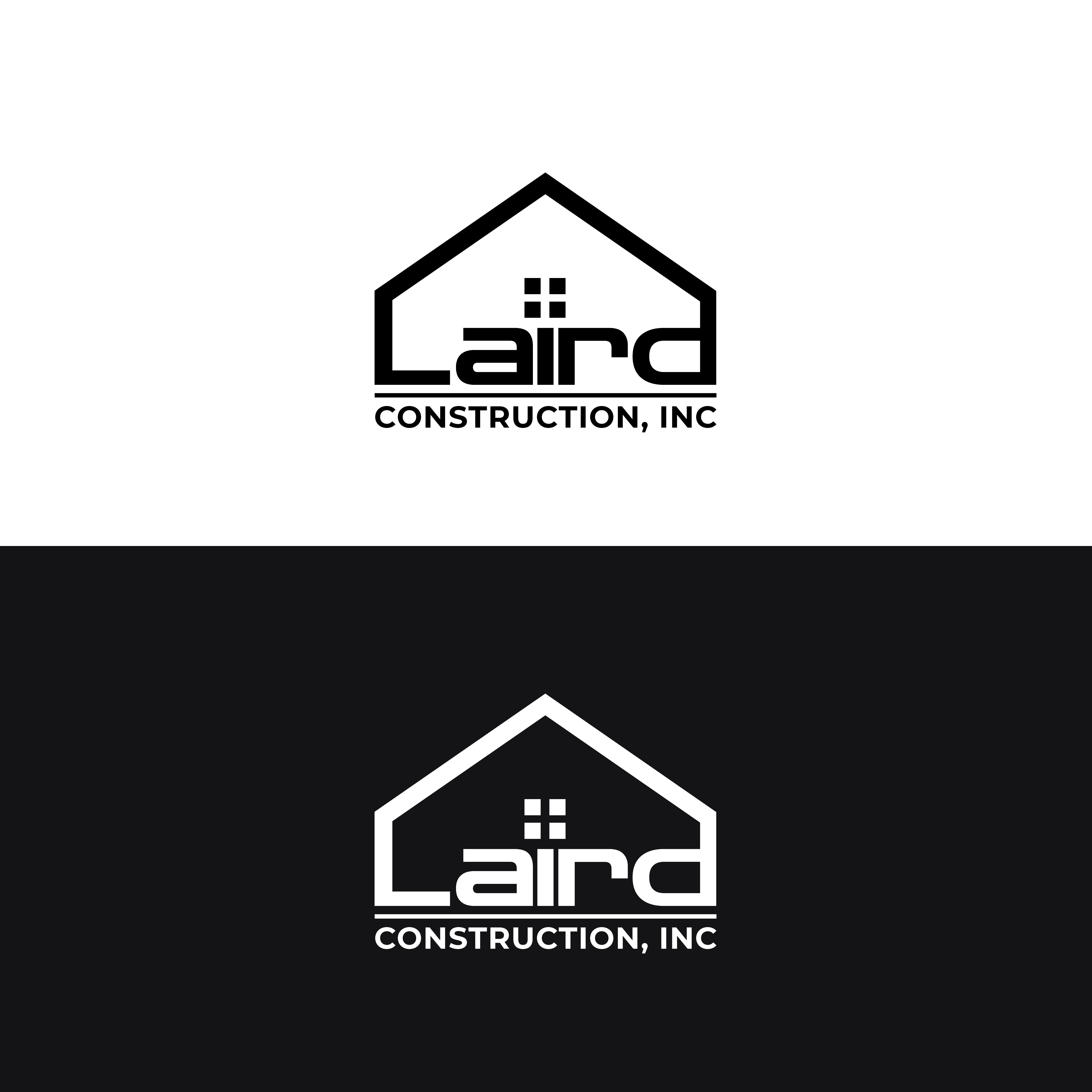 Logo Design by Aldan Design for Laird Construction,  Inc | Design #30973241