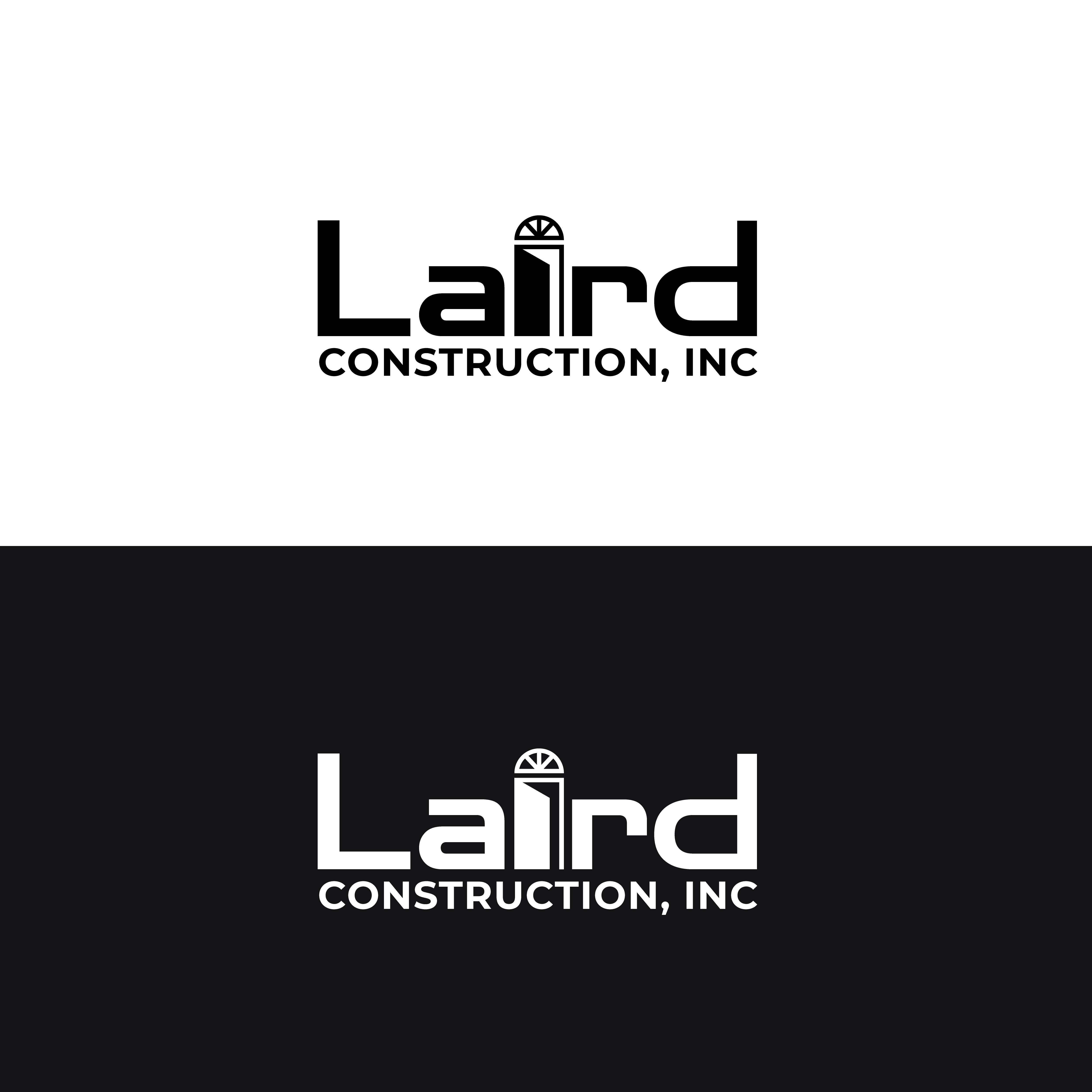 Logo Design by Aldan Design for Laird Construction,  Inc | Design #30973323