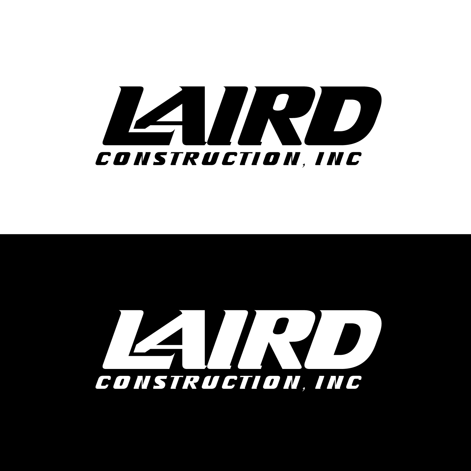 Logo Design by geni for Laird Construction,  Inc | Design #30952567