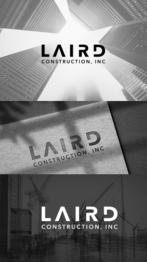 Logo Design by simple mind for Laird Construction,  Inc | Design: #30952239