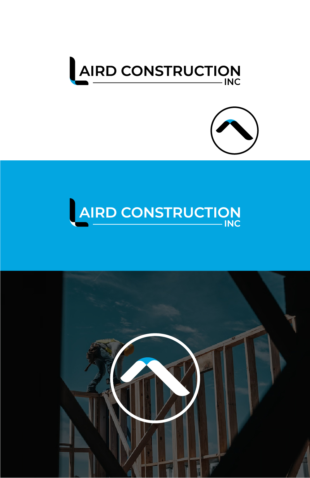 Logo Design by vidarshana 2 for Laird Construction,  Inc | Design #30972330
