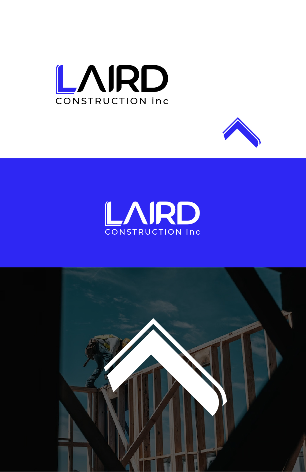 Logo Design by vidarshana 2 for Laird Construction,  Inc | Design #30972766