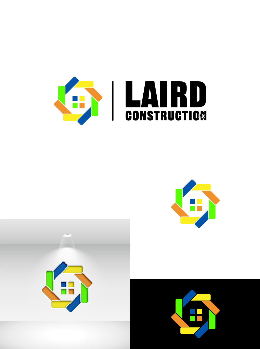Logo Design by vidarshana 2 for Laird Construction,  Inc | Design #30992457