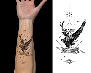 Tattoo Design by Rickyy for this project | Design: #31014289