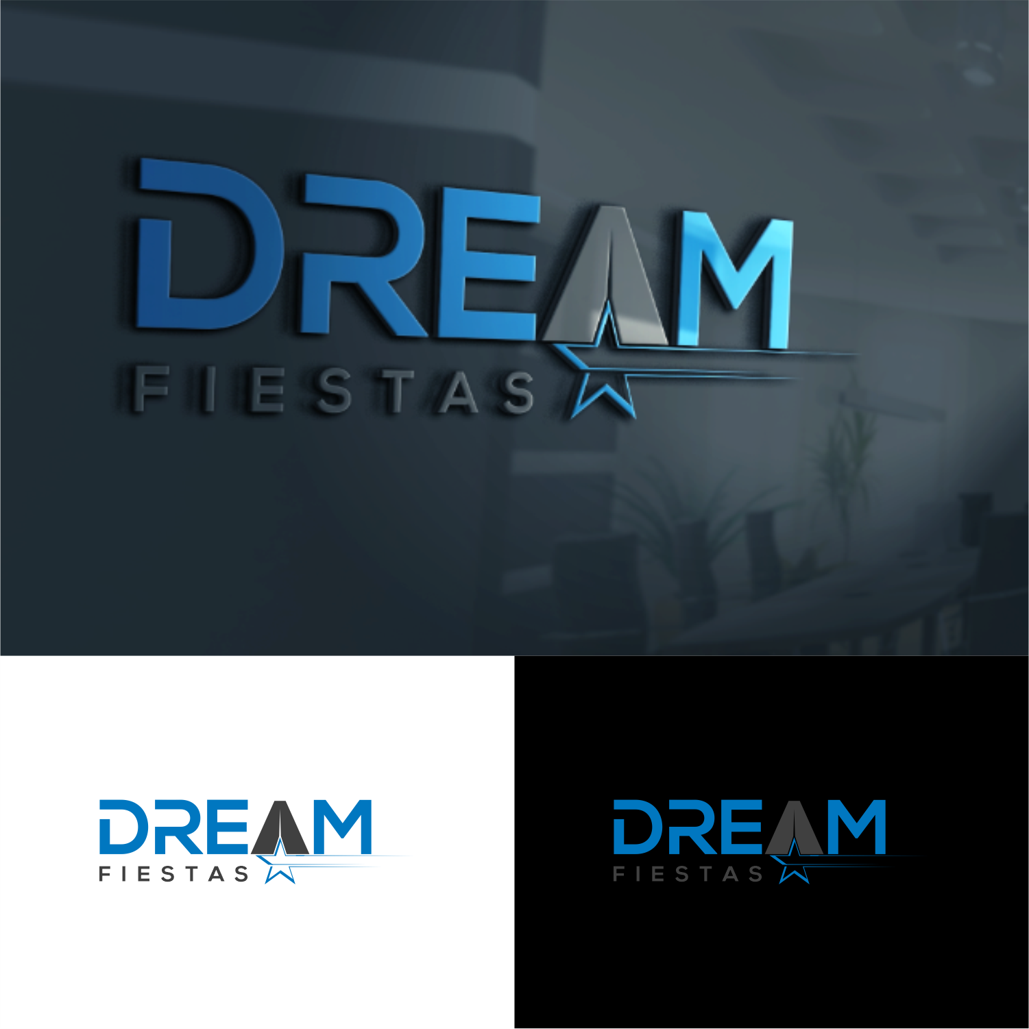 Diseño de Logo por semarco para Dream Fiestas | Diseño #30955388