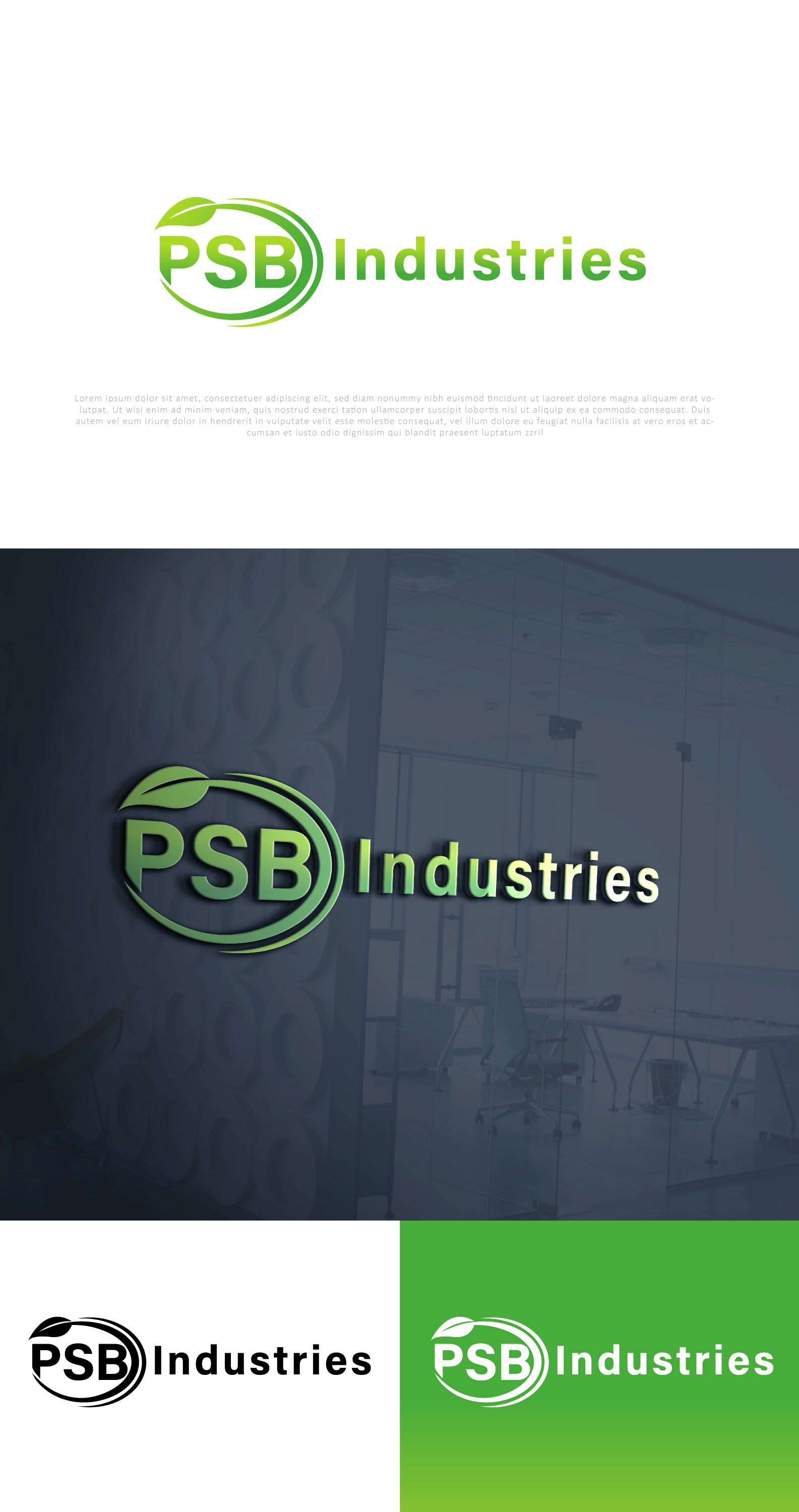 Elegant, Playful Logo Design for PSB Industries or PSB or PSB Inc by ...