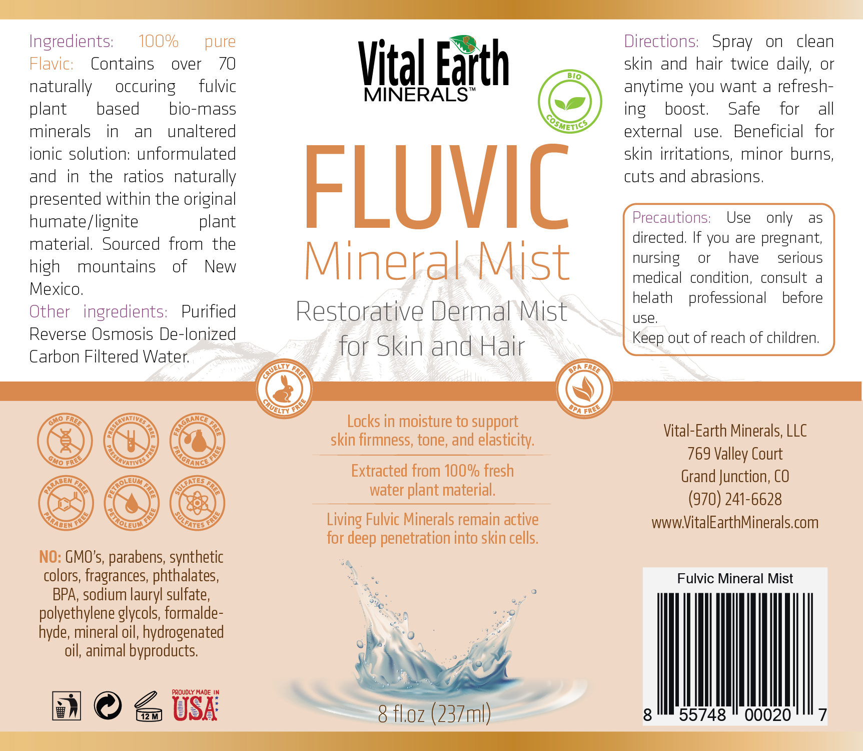 Design Étiquette par Vyacheslav65 pour Vital Earth Minerals | Design #30957031