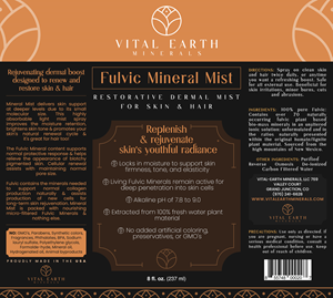 Etikett-Design von B L X C K_R X I N B O W für Vital Earth Minerals | Design: #30995342
