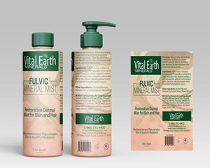Label Design by shritaa1 for Vital Earth Minerals | Design #30978523