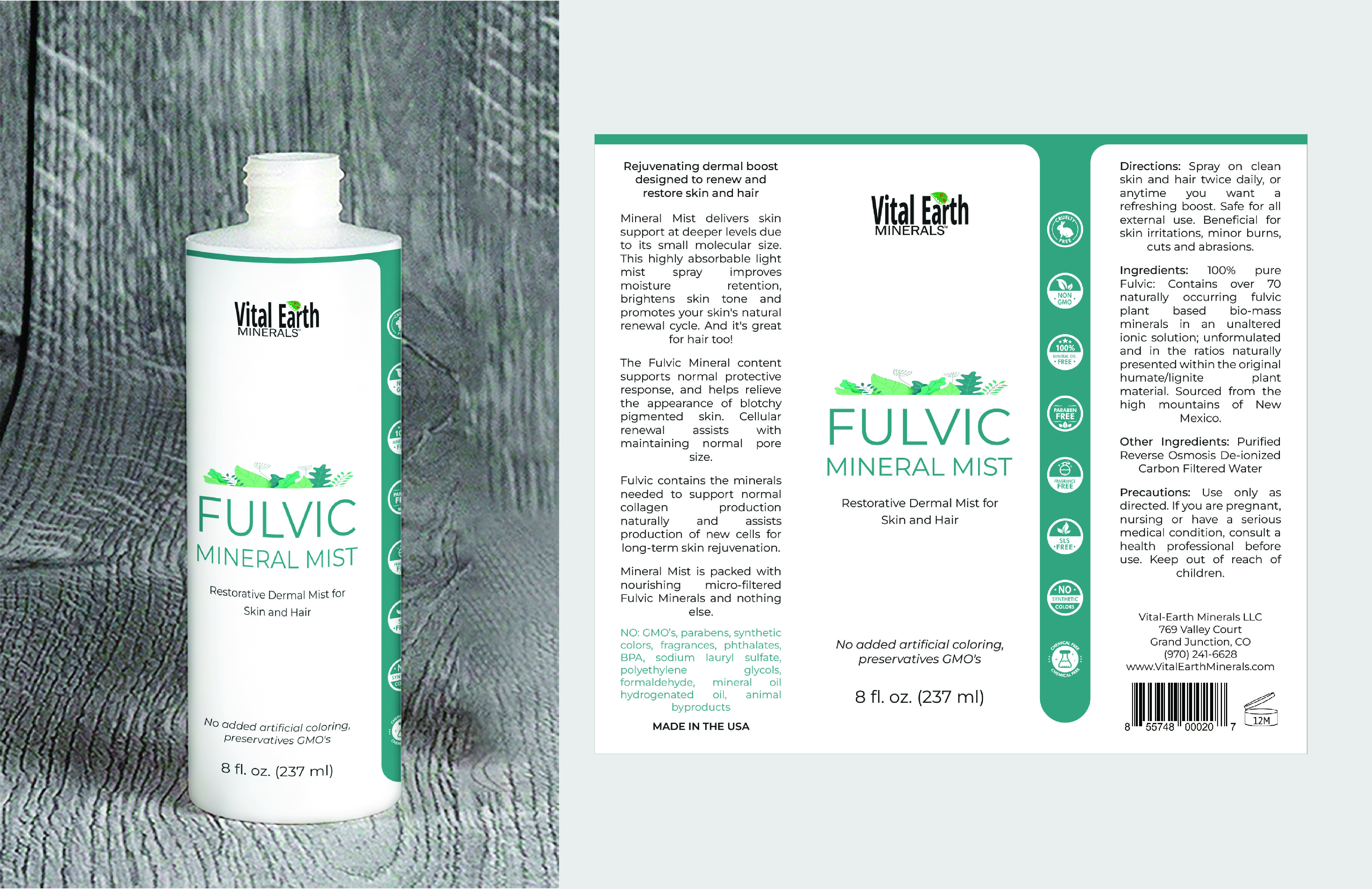 Label Design by Abdulmumin Imam for Vital Earth Minerals | Design #30965378
