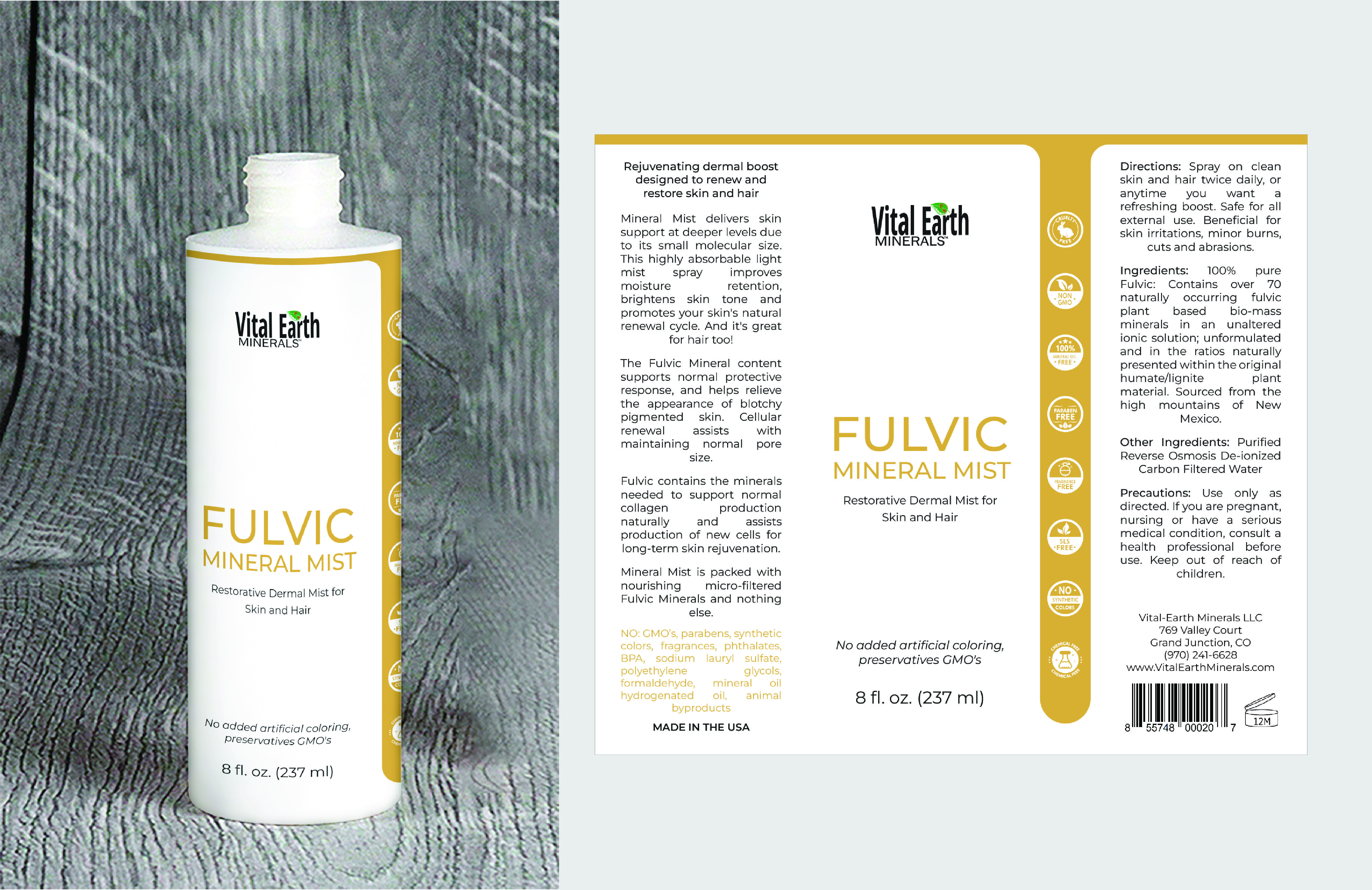 Design Étiquette par Abdulmumin Imam pour Vital Earth Minerals | Design #30965380