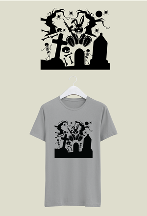 T-shirt Design by sk create