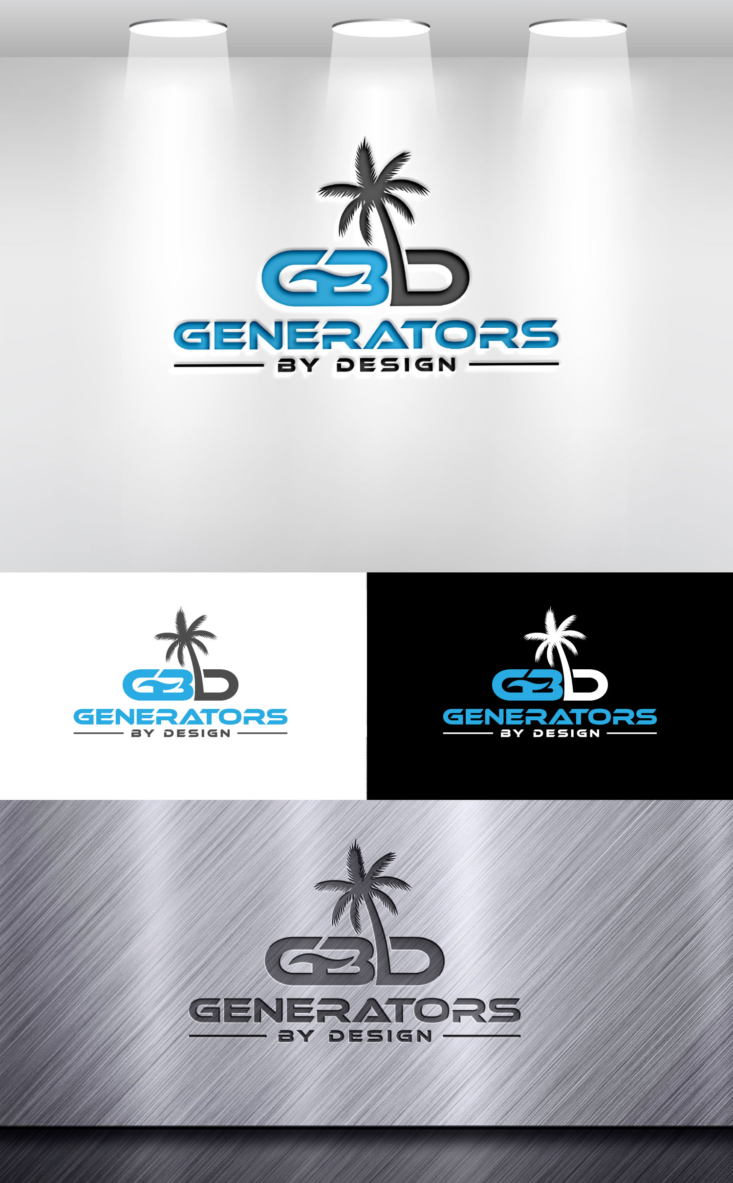 Logo Design by Mi Design1 for Generators By Design LLC | Design #30959782