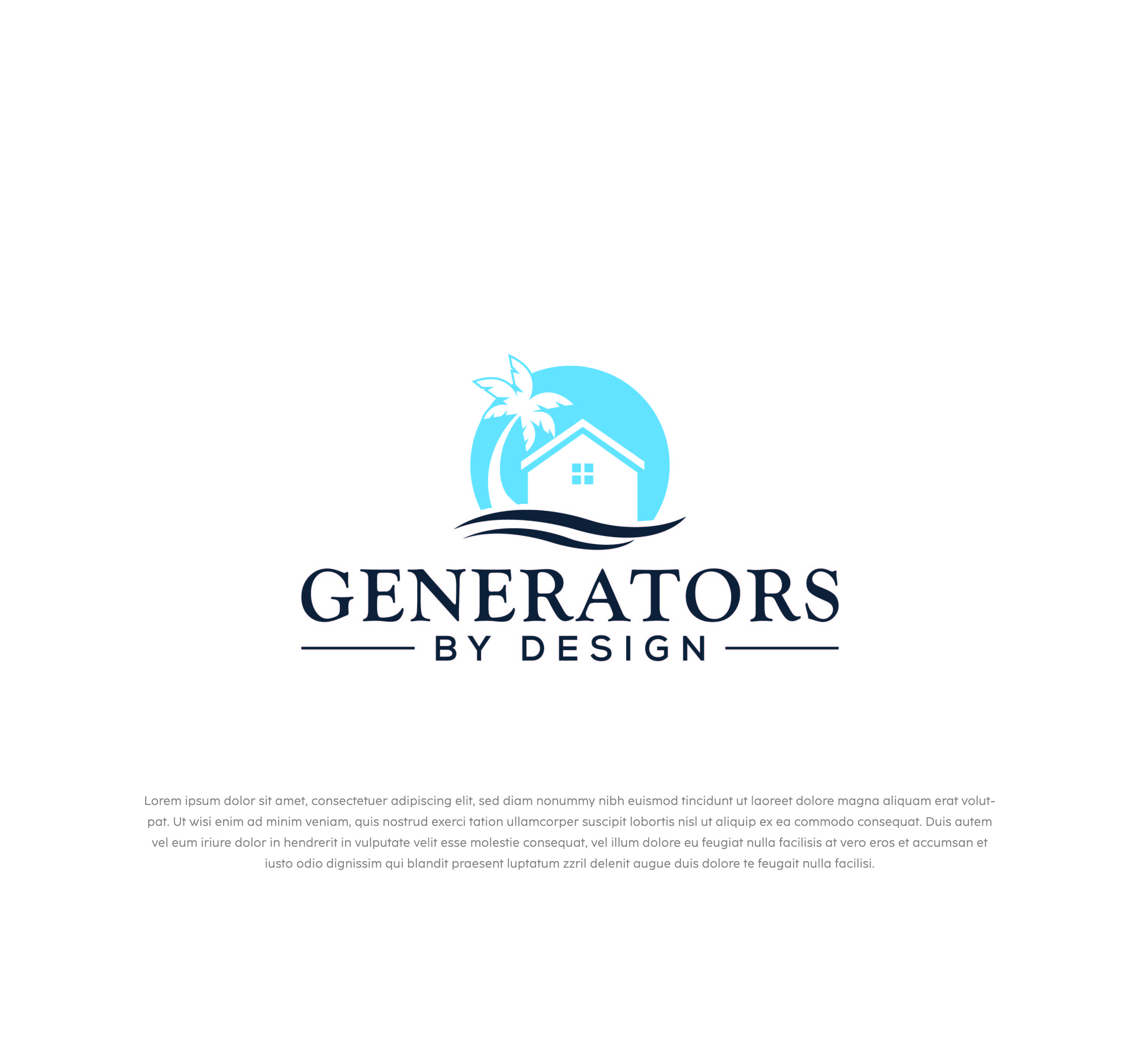 Logo Design by mehedi.h for Generators By Design LLC | Design #30960087