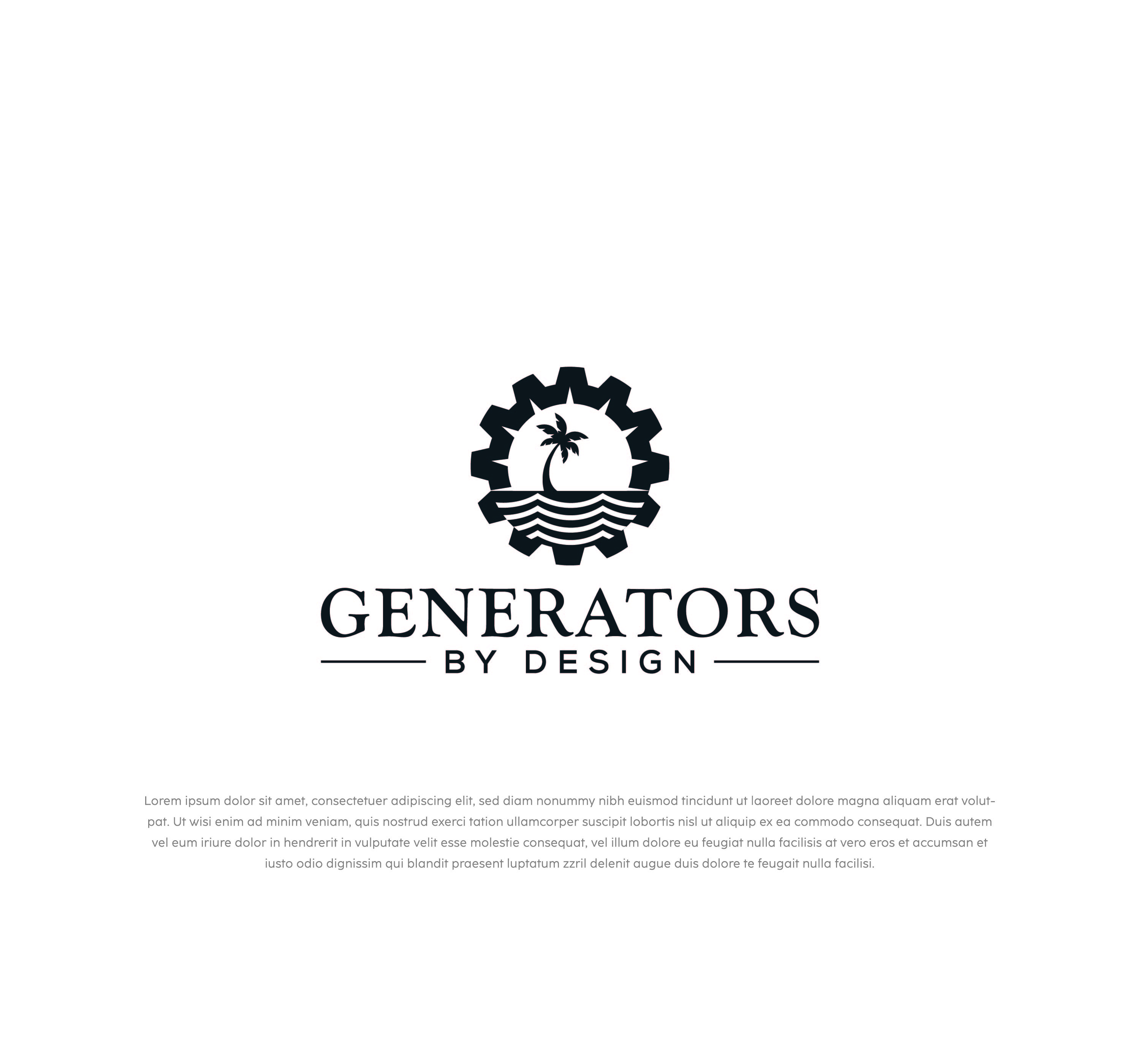 Logo Design by mehedi.h for Generators By Design LLC | Design #30960309