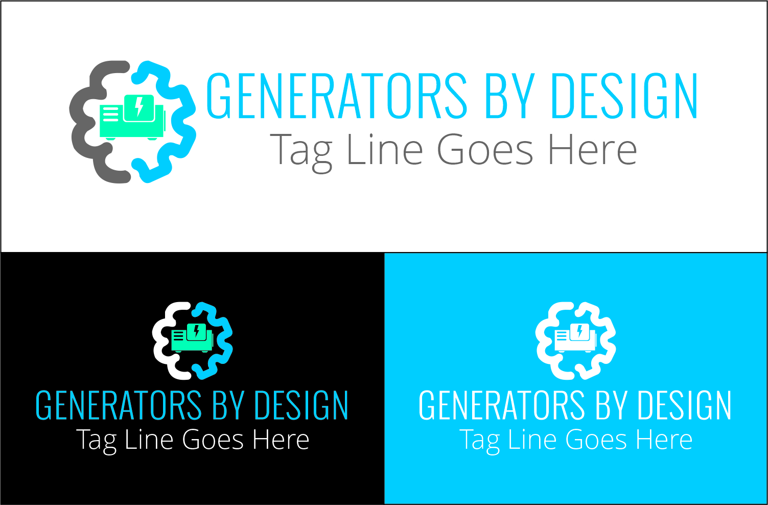 Logo Design by Pearl Jenkins for Generators By Design LLC | Design #30974085