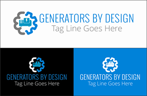 Logo Design by Pearl Jenkins for Generators By Design LLC | Design: #30974085